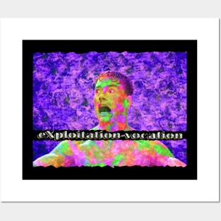 eXploitation-vocation Bloodsport logo Posters and Art